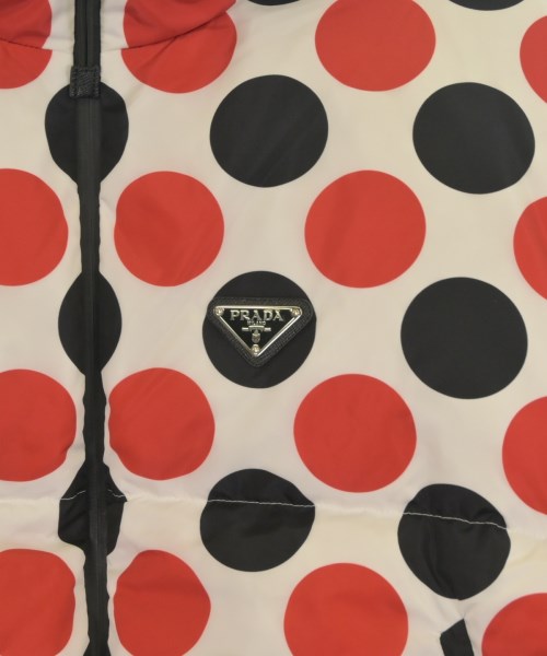 PRADA（プラダ）ダウンジャケット/ダウンベスト 白 サイズ:L レディース/2200646679013