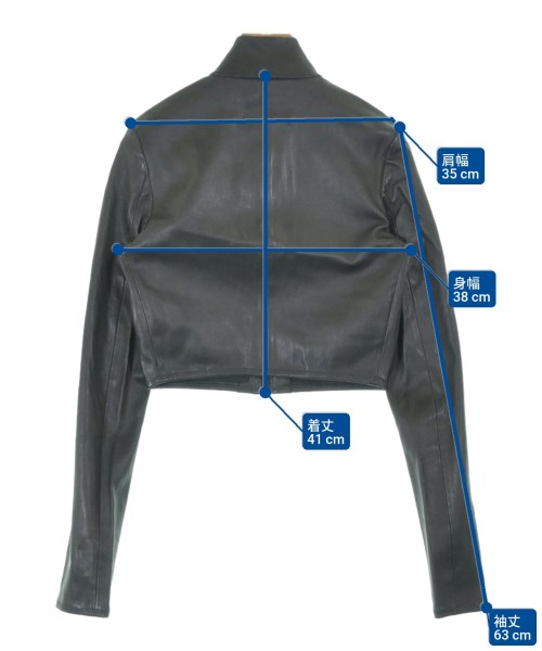 PRADA（プラダ）ライダース 黒 サイズ:38(S位) レディース/2200646679051