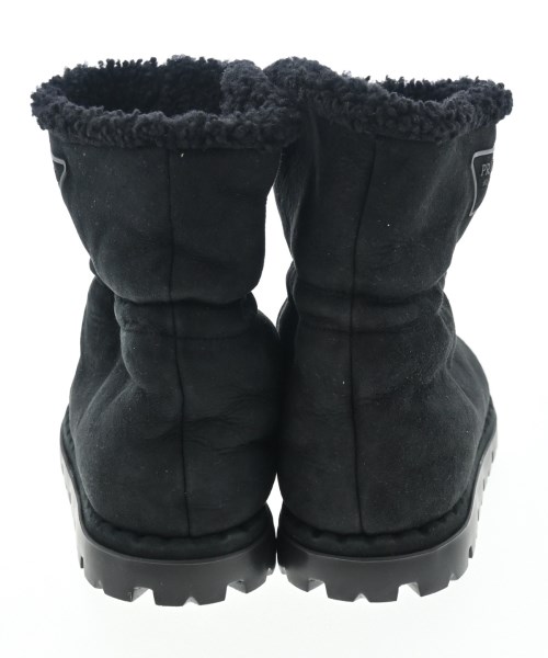 PRADA（プラダ）ブーツ 黒 サイズ:EU37(23.5cm位) レディース/2200646679105