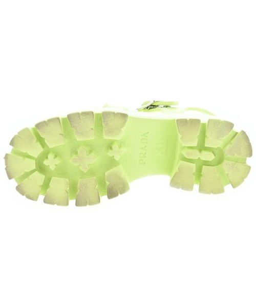 PRADA（プラダ）サンダル 緑 サイズ:EU36(22.5cm位) レディース/2200646845081