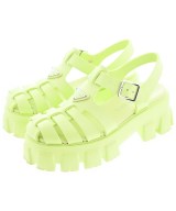 PRADA（プラダ）サンダル 緑 サイズ:EU36(22.5cm位) レディース/2200646845081