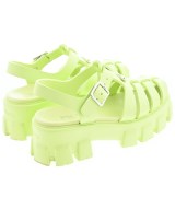 PRADA（プラダ）サンダル 緑 サイズ:EU36(22.5cm位) レディース/2200646845081