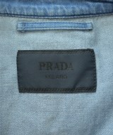 PRADA（プラダ）ダウンジャケット/ダウンベスト 青 サイズ:48(L位) メンズ/2200636383050