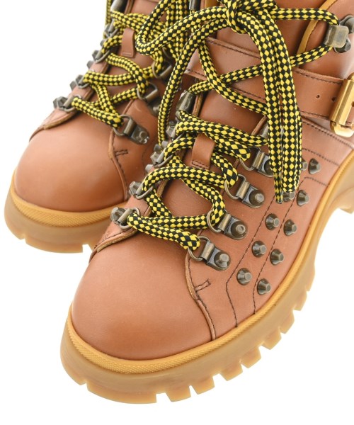 PRADA（プラダ）ブーツ 茶 サイズ:EU35(21.5cm位) レディース/2200636383180