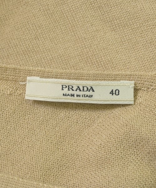 PRADA（プラダ）ニット・セーター ベージュ サイズ:40(M位) レディース/2200647237038