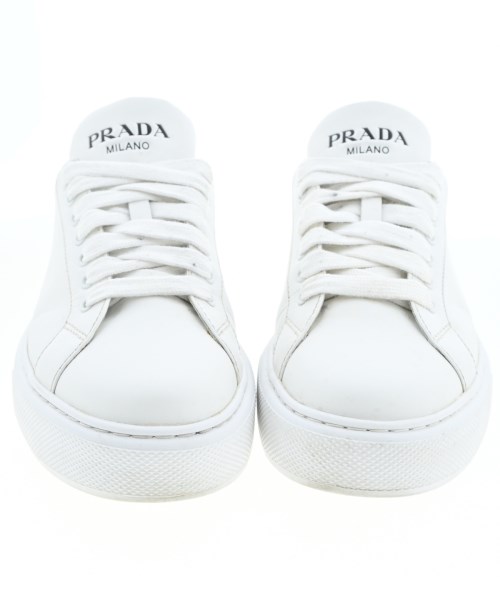 PRADA（プラダ）スニーカー 白 サイズ:6(26cm位) メンズ/2200647245026