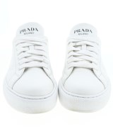 PRADA（プラダ）スニーカー 白 サイズ:6(26cm位) メンズ/2200647245026
