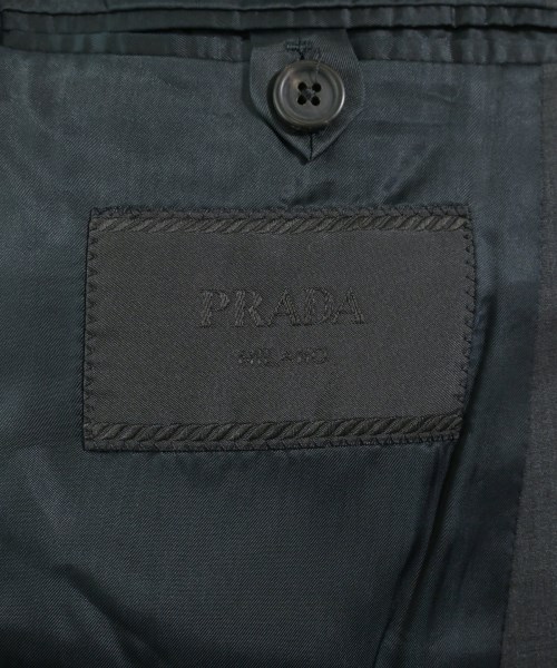 PRADA（プラダ）テーラードジャケット グレー サイズ:50(XL位) メンズ/2200636189270