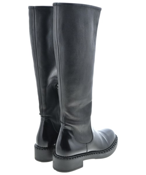 PRADA（プラダ）ブーツ 黒 サイズ:-(23cm位) レディース/2200646510019