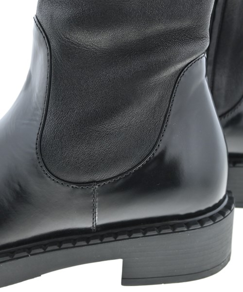 PRADA（プラダ）ブーツ 黒 サイズ:-(23cm位) レディース/2200646510019