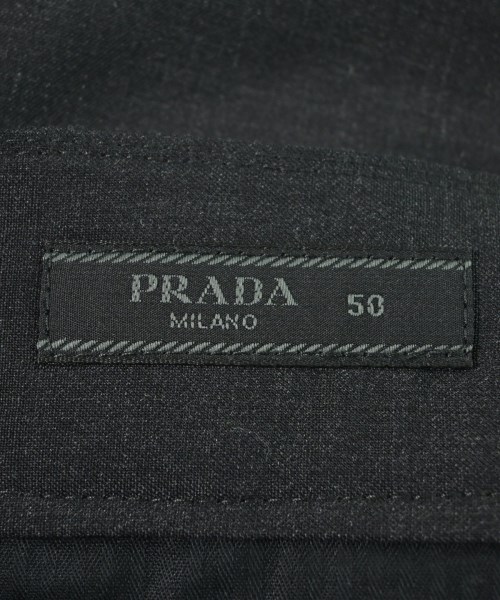 PRADA（プラダ）スラックス 黒 サイズ:50(XL位) メンズ/2200647432051