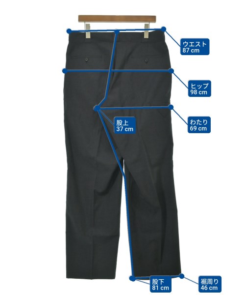 PRADA（プラダ）スラックス 黒 サイズ:50(XL位) メンズ/2200647432051