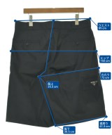 PRADA（プラダ）ショートパンツ 黒 サイズ:50(XL位) メンズ/2200647432068