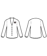 PRADA（プラダ）カーディガン 黒 サイズ:38(S位) レディース/2200639750149