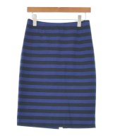 PRADA（プラダ）ひざ丈スカート 青 サイズ:40(M位) レディース/2200639802169