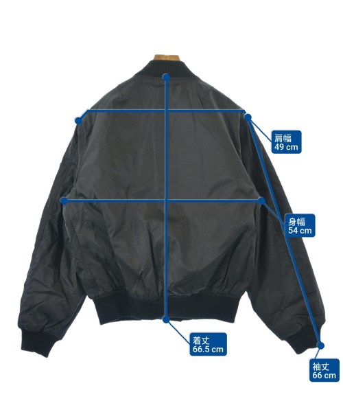 PRADA（プラダ）ミリタリーブルゾン 黒 サイズ:S メンズ/2200647357019