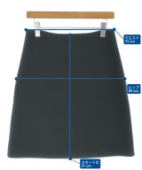PRADA（プラダ）ひざ丈スカート 黒 サイズ:40(M位) レディース/2200647848098