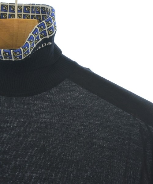 PRADA（プラダ）ニット・セーター 黒 サイズ:48(L位) メンズ/2200647955055