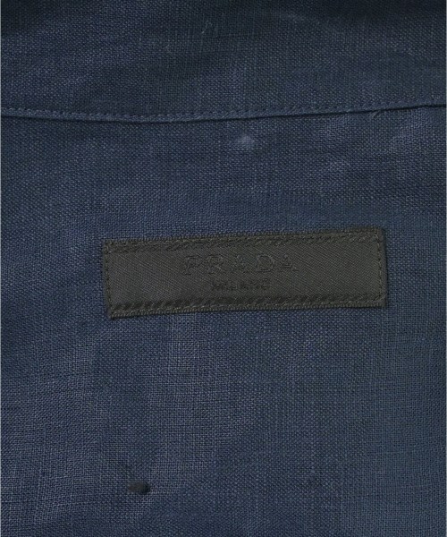PRADA（プラダ）カジュアルシャツ 紺 サイズ:S メンズ/2200647146033