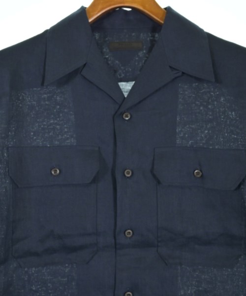 PRADA（プラダ）カジュアルシャツ 紺 サイズ:S メンズ/2200647146033