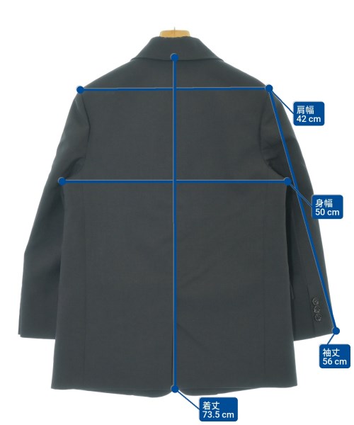 PRADA（プラダ）カジュアルジャケット 黒 サイズ:40(M位) レディース/2200648995012