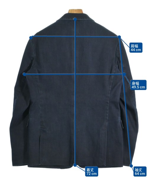 PRADA（プラダ）カジュアルジャケット 紺 サイズ:48(L位) メンズ/2200649095018