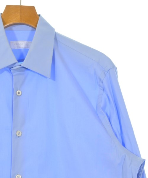 PRADA（プラダ）ドレスシャツ 青 サイズ:41(XL位) メンズ/2200649095025