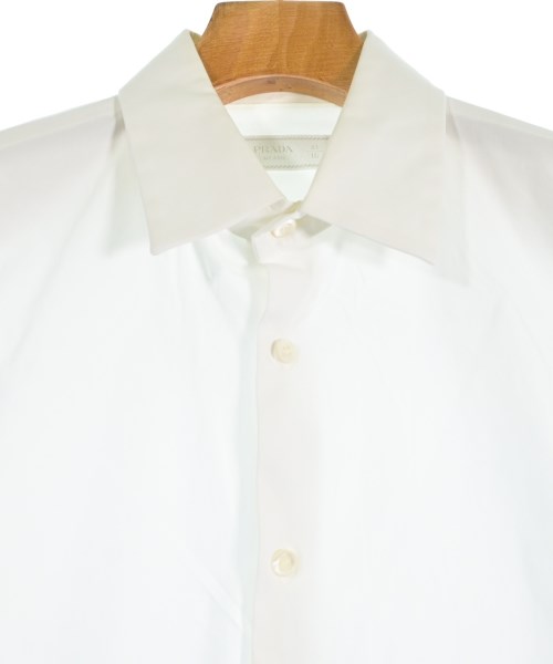 PRADA（プラダ）ドレスシャツ 白 サイズ:41(XL位) メンズ/2200649095032