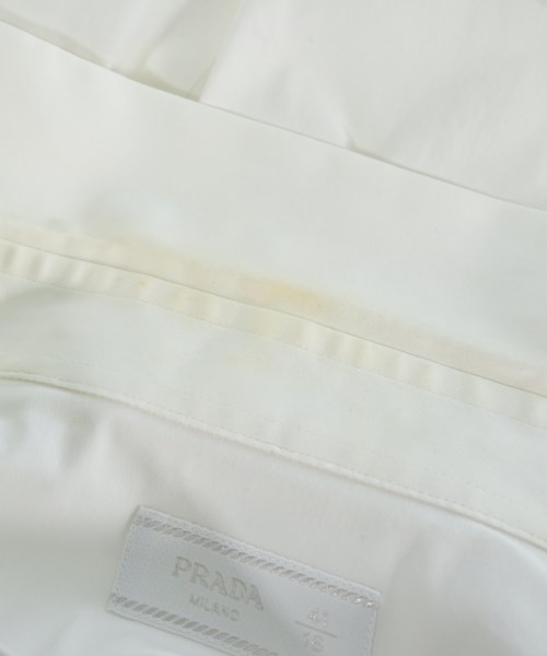 PRADA（プラダ）ドレスシャツ 白 サイズ:41(XL位) メンズ/2200649095032