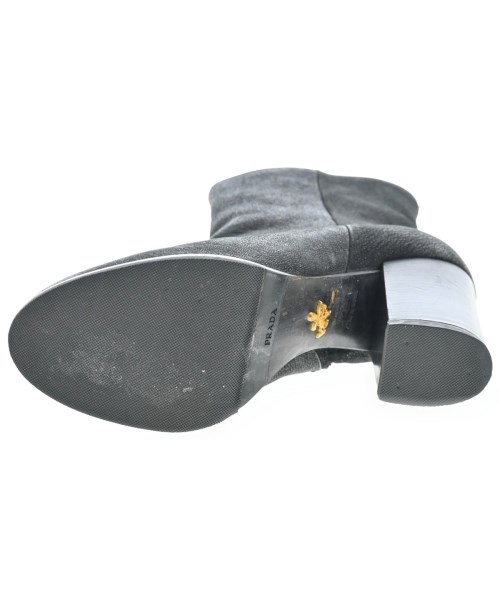 PRADA（プラダ）ブーツ 黒 サイズ:EU35(21.5cm位) レディース/2200649097067