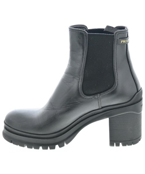 PRADA（プラダ）ブーティ 黒 サイズ:EU36(22.5cm位) レディース/2200641890024