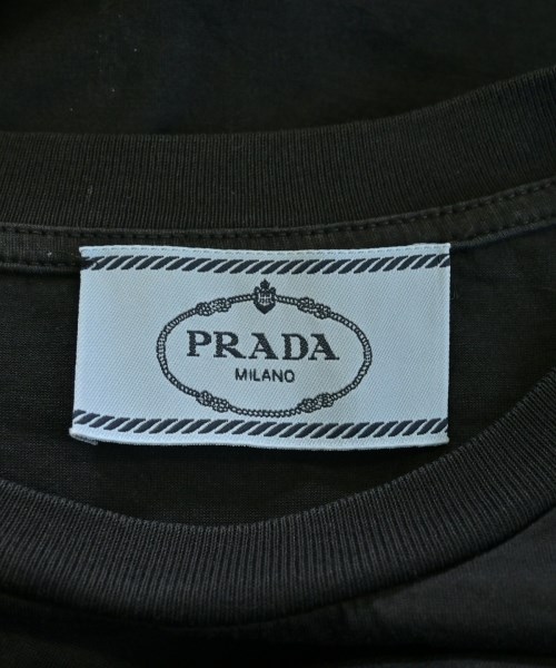 PRADA（プラダ）Tシャツ・カットソー 黒 サイズ:XS レディース/2200649732029