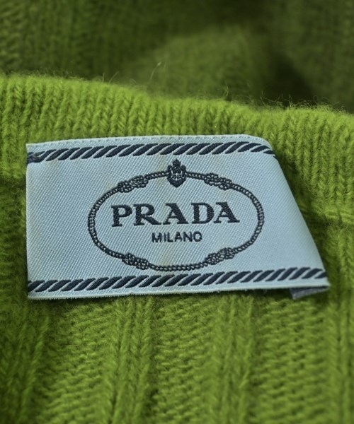 PRADA（プラダ）ニット・セーター 緑 サイズ:38(S位) レディース/2200648030065