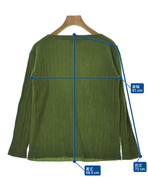 PRADA（プラダ）ニット・セーター 緑 サイズ:38(S位) レディース/2200648030065