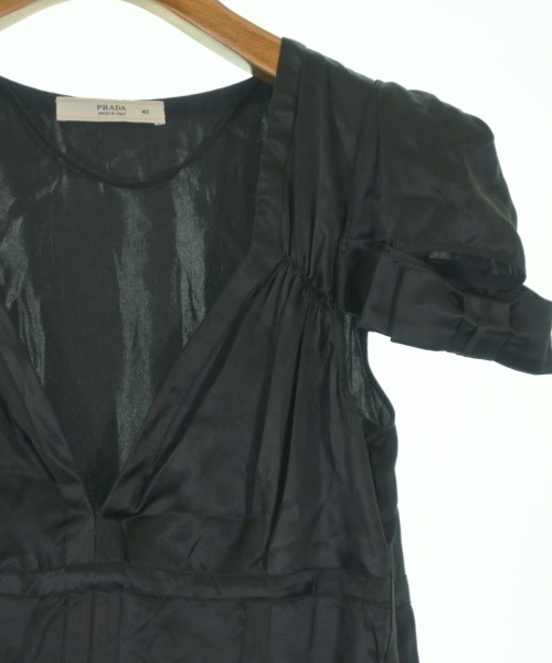 PRADA（プラダ）ワンピース 黒 サイズ:40(M位) レディース/2200640888015