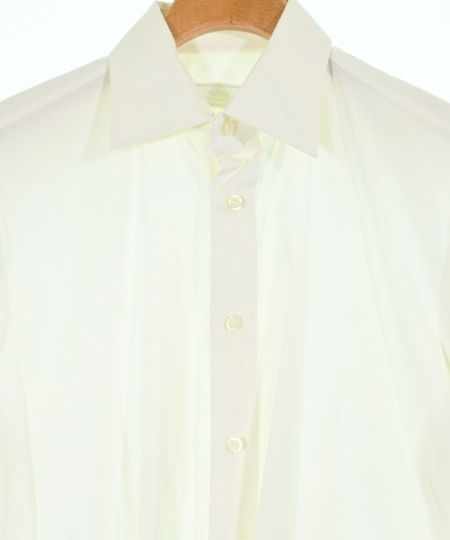 PRADA（プラダ）カジュアルシャツ 白 サイズ:38(S位) メンズ/2200650720039