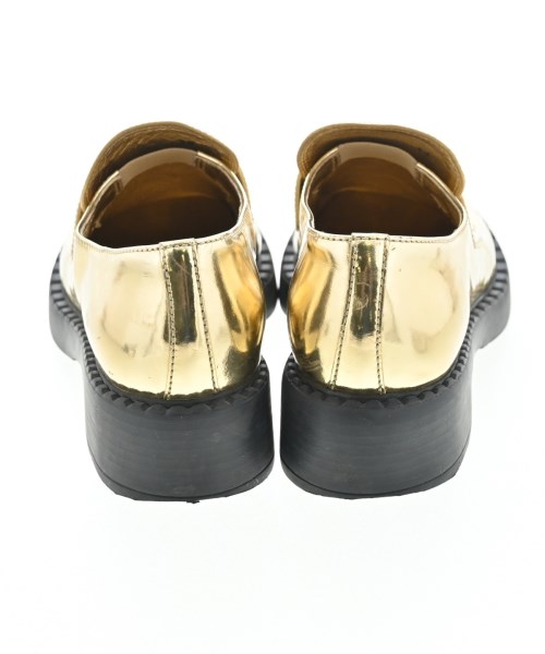 PRADA（プラダ）ドレスシューズ/ローファー ゴールド サイズ:EU38(24.5cm位) レディース/2200650786011
