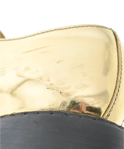 PRADA（プラダ）ドレスシューズ/ローファー ゴールド サイズ:EU38(24.5cm位) レディース/2200650786011