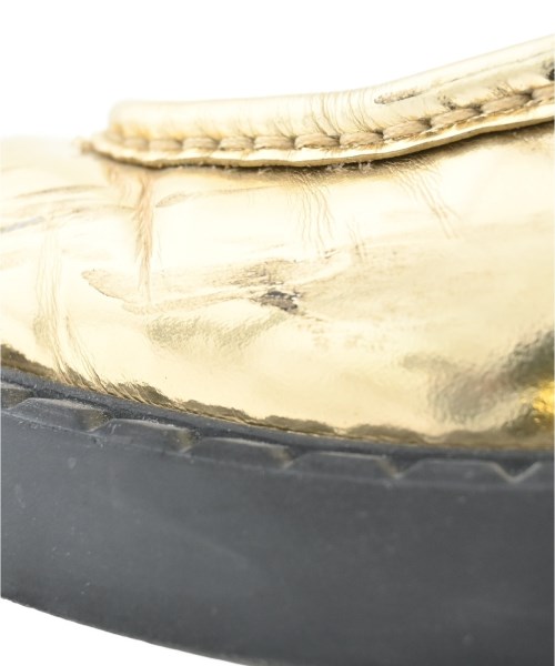 PRADA（プラダ）ドレスシューズ/ローファー ゴールド サイズ:EU38(24.5cm位) レディース/2200650786011