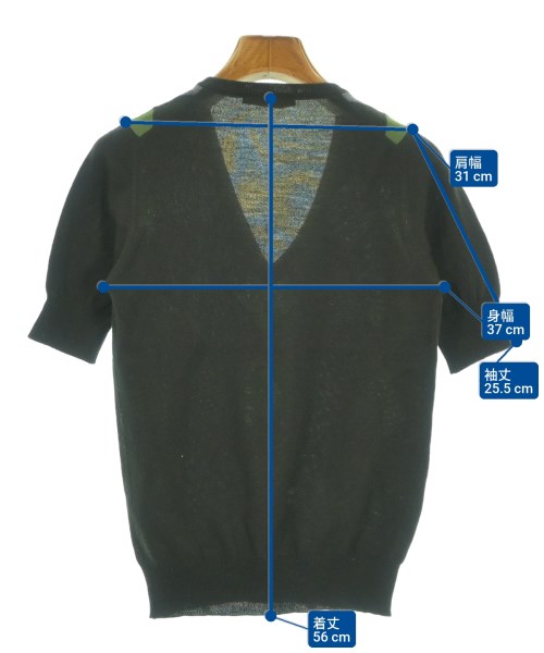 PRADA（プラダ）ニット・セーター カーキ サイズ:40(M位) レディース/2200634064067