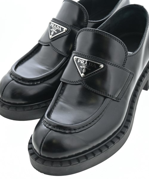 PRADA（プラダ）ドレスシューズ/ローファー 黒 サイズ:EU36(22.5cm位) レディース/2200644203296