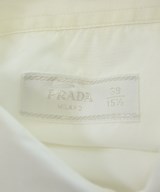 PRADA（プラダ）ドレスシャツ 白 サイズ:39(M位) メンズ/2200650105041