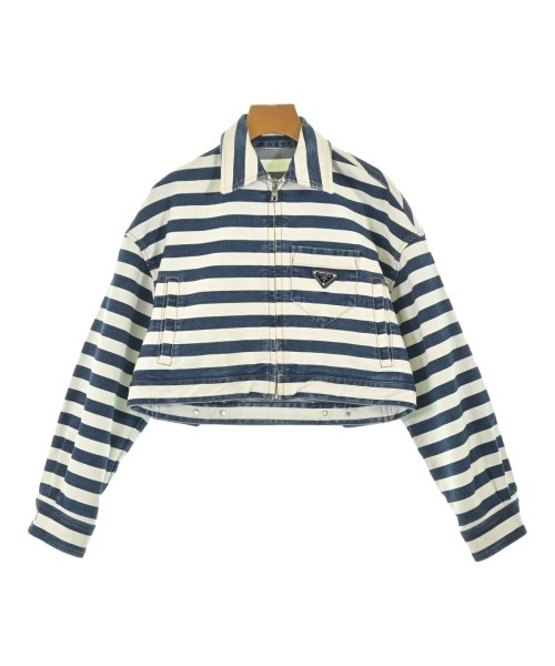 PRADA(プラダ)ブルゾン 紺 サイズ:36(XS位)/2200651204118