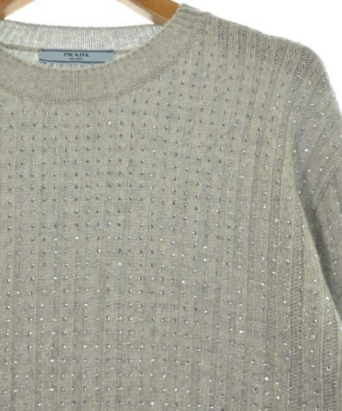 PRADA（プラダ）ニット・セーター グレー サイズ:38(S位) レディース/2200651204170