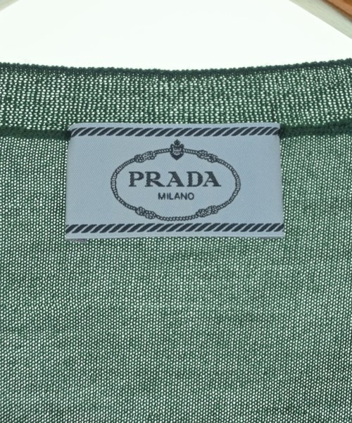 PRADA（プラダ）カーディガン 緑 サイズ:38(S位) レディース/2200651273039