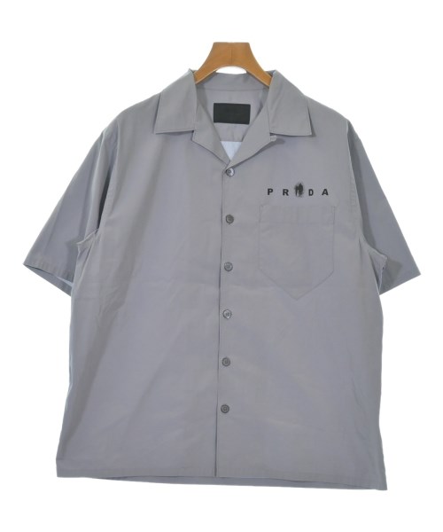 PRADA(プラダ)カジュアルシャツ グレー サイズ:XL/2200651300025