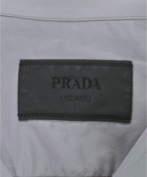 PRADA（プラダ）カジュアルシャツ グレー サイズ:XL メンズ/2200651300025