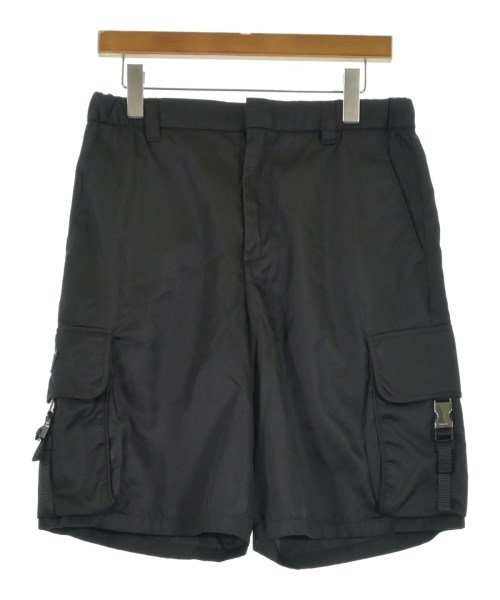 PRADA(プラダ)ショートパンツ 黒 サイズ:46(M位)/2200651300063