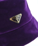 PRADA（プラダ）ハット 紫 サイズ:M レディース/2200651555036