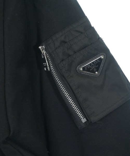 PRADA（プラダ）パーカー 黒 サイズ:S メンズ/2200651563086